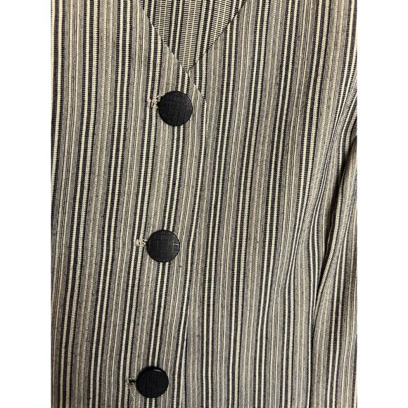 Vtg Womens 2pc Suit Sleeveless w/Pleated Skirt Size 7/8 - Picture 2 of 9